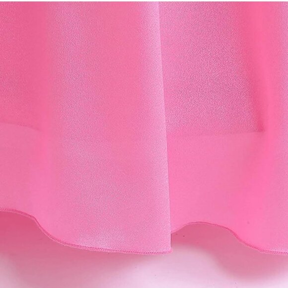 Super Brothers Princess Peach Costume Cosplay Fancy Dress for Girls - Picture 3 of 4